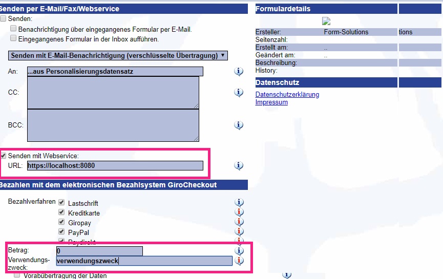 Alter Kundenbereich Seite 2 Erste Konfiguration