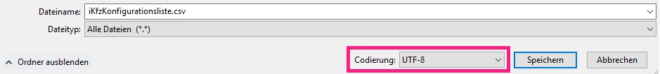 Notepad CSV Trennzeichen getrennt