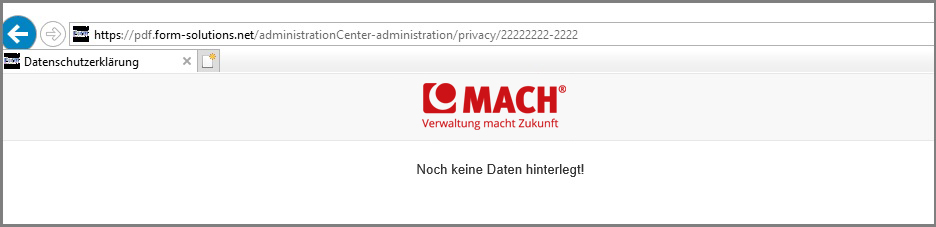 Angezeigter Text