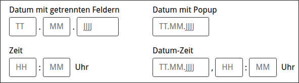 DatumUhrzeitfeld